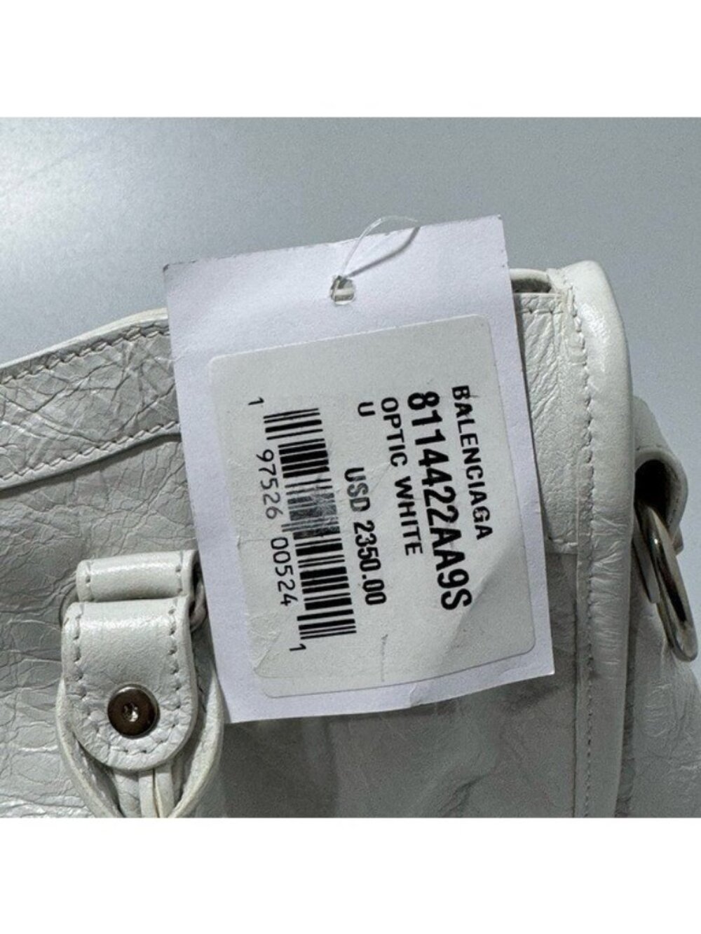 Balenciaga Le City Bag Small Optic White - Picture 3 of 9